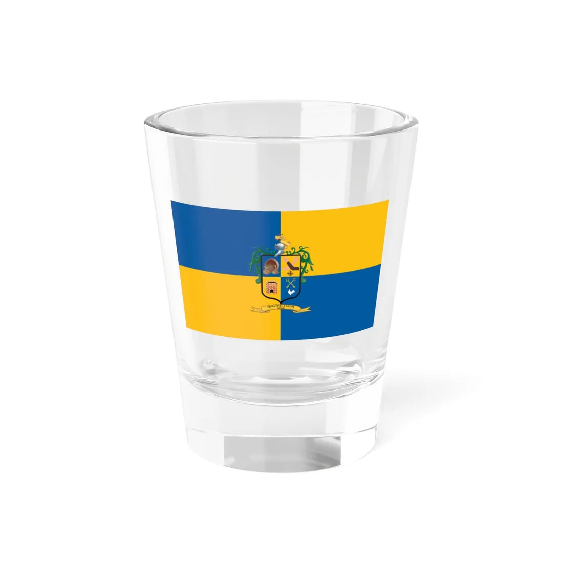 Flag of Tlaquepaque (Mexico) Shot Glass 1.5oz 1.5oz - Go Mug Yourself