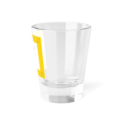 Flag of Tōmi Nagano fringed (Japan) Shot Glass 1.5oz - Go Mug Yourself
