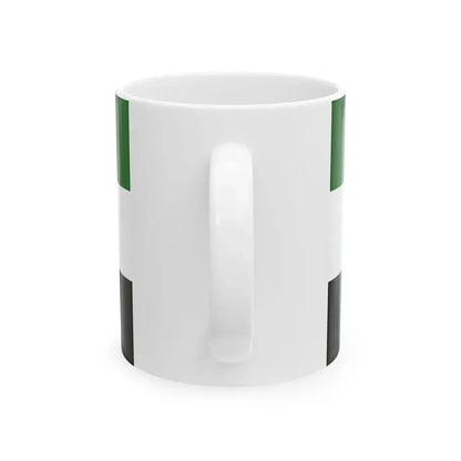 Flag of TNTJ (India) White Coffee Mug - Go Mug Yourself