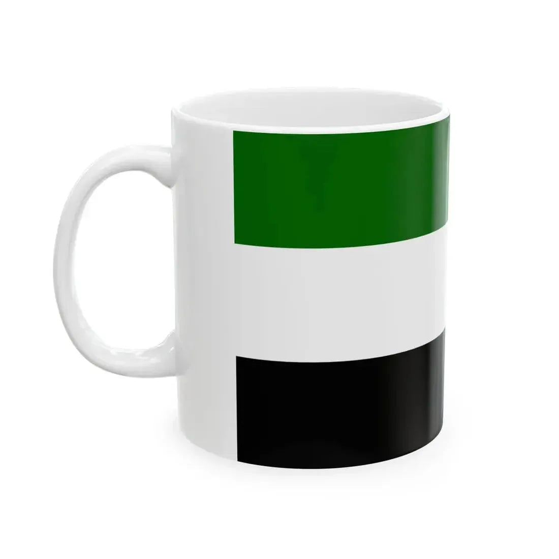 Flag of TNTJ (India) White Coffee Mug - Go Mug Yourself
