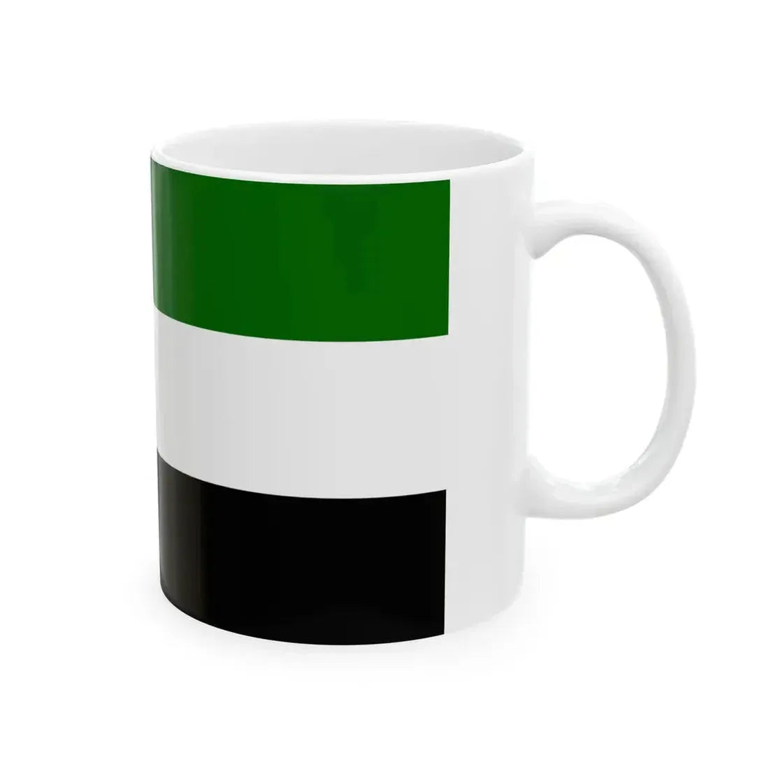 Flag of TNTJ (India) White Coffee Mug - Go Mug Yourself