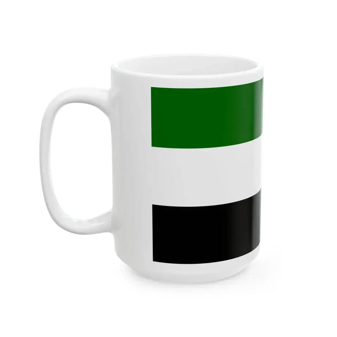 Flag of TNTJ (India) White Coffee Mug - Go Mug Yourself