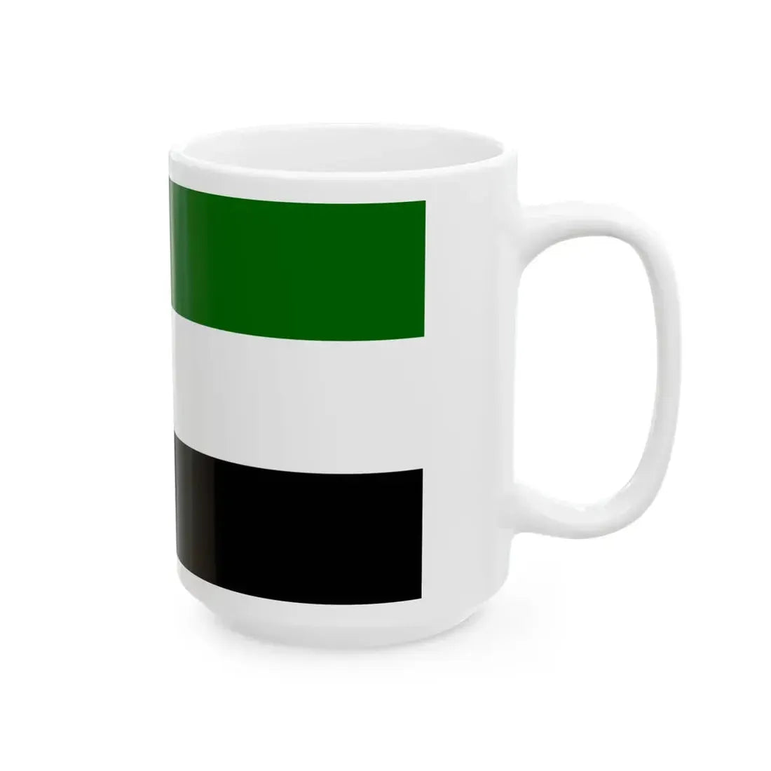 Flag of TNTJ (India) White Coffee Mug - Go Mug Yourself