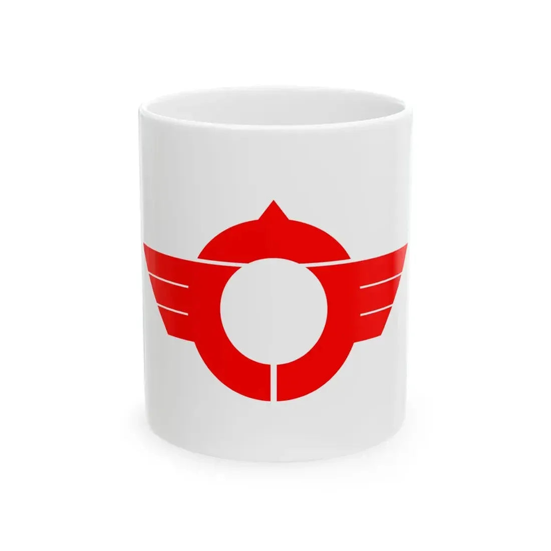 Flag of Toba Mie (Japan) White Coffee Mug 11oz - Go Mug Yourself