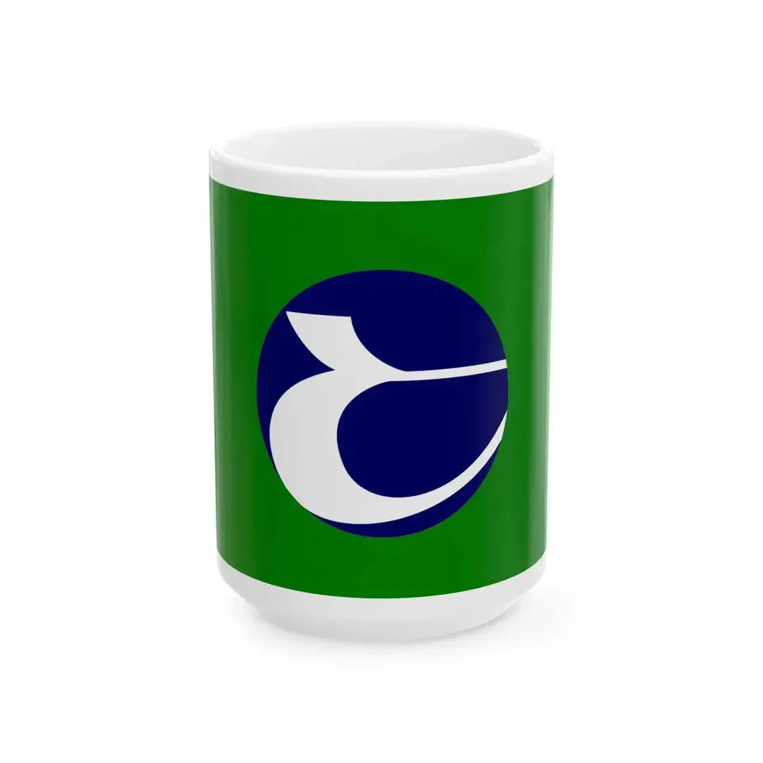 Flag of Tobetsu Hokkaido (Japan) White Coffee Mug 15oz - Go Mug Yourself