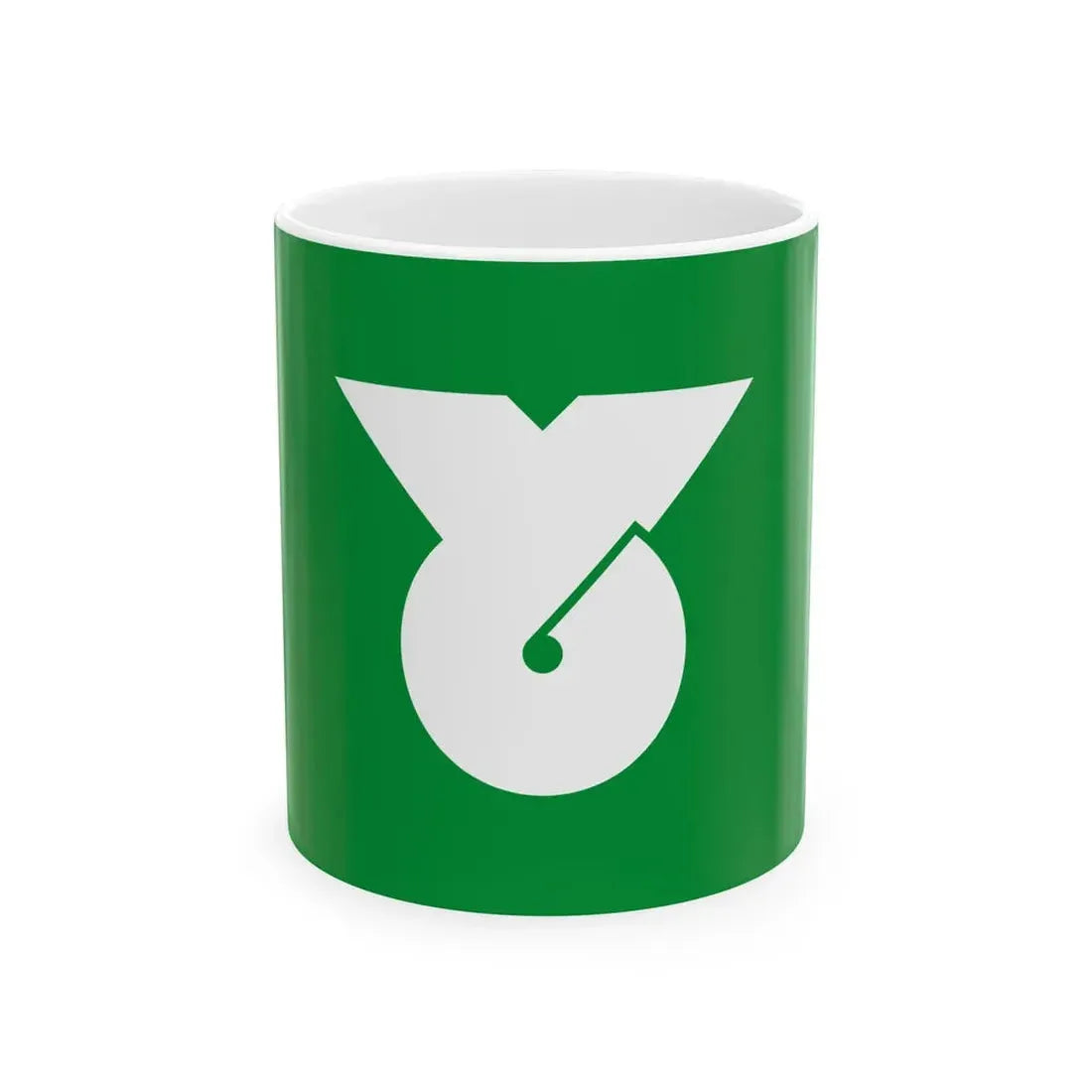 Flag of Tobishima Aichi (Japan) White Coffee Mug 11oz - Go Mug Yourself