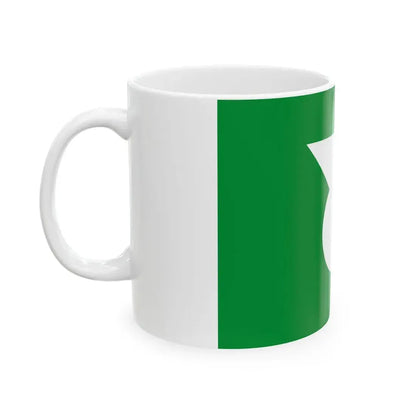 Flag of Tobishima Aichi (Japan) White Coffee Mug - Go Mug Yourself