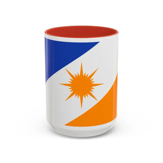 Flag of Tocantins Brazil - Accent Coffee Mug 11oz Light Blue - Go Mug Yourself