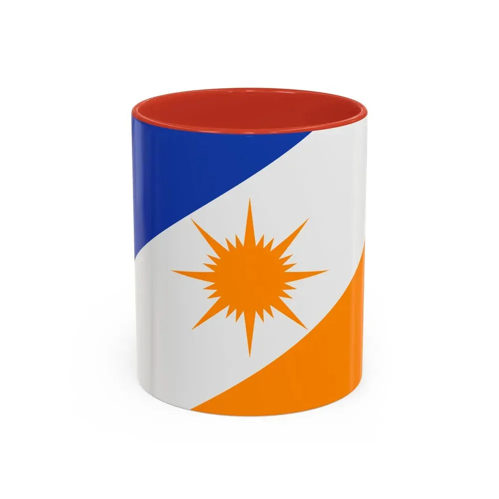 Flag of Tocantins Brazil - Accent Coffee Mug 11oz Red - Go Mug Yourself