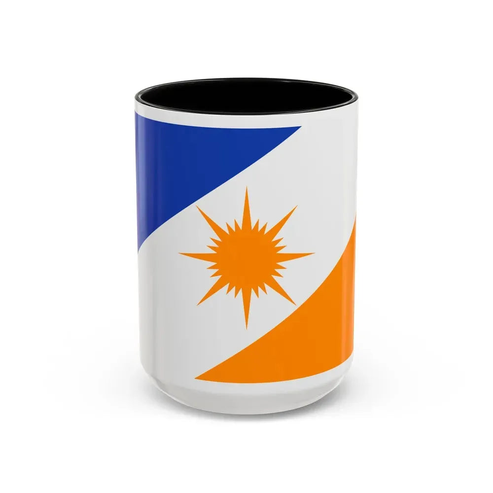 Flag of Tocantins Brazil - Accent Coffee Mug 15oz Black - Go Mug Yourself