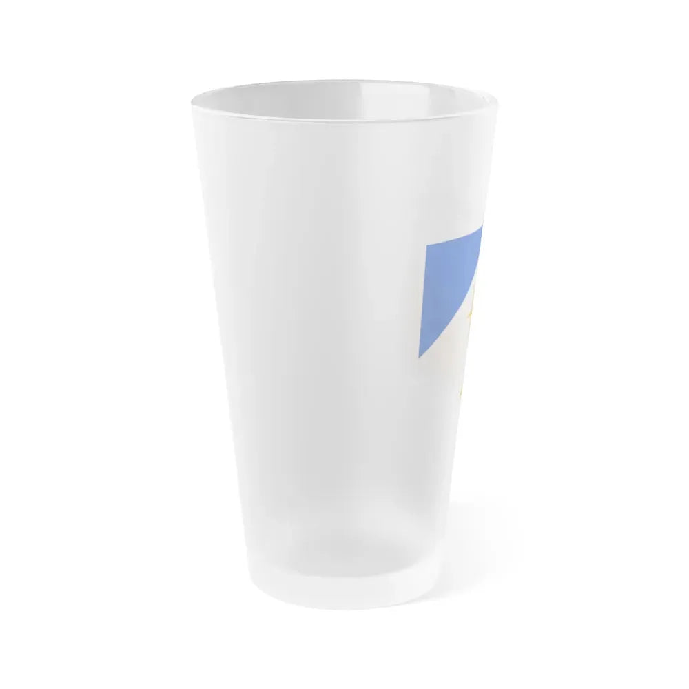 Flag of Tocantins Brazil - Frosted Pint Glass 16oz - Go Mug Yourself