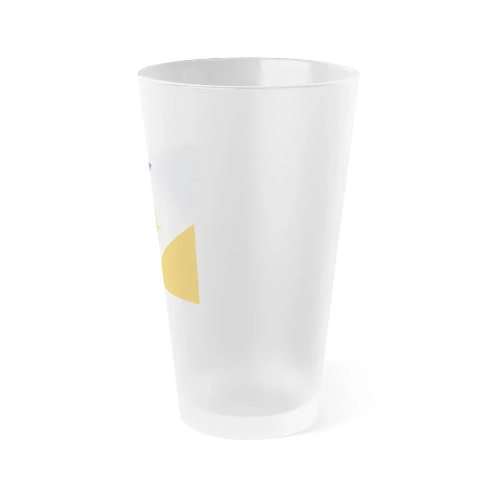 Flag of Tocantins Brazil - Frosted Pint Glass 16oz - Go Mug Yourself