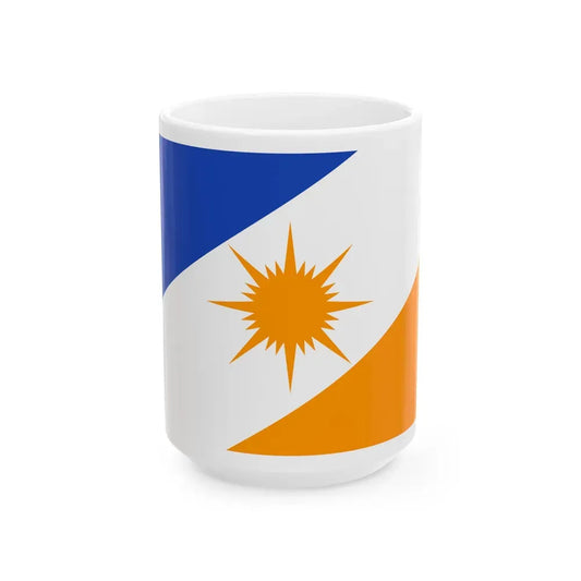 Flag of Tocantins Brazil - White Coffee Mug 15oz - Go Mug Yourself