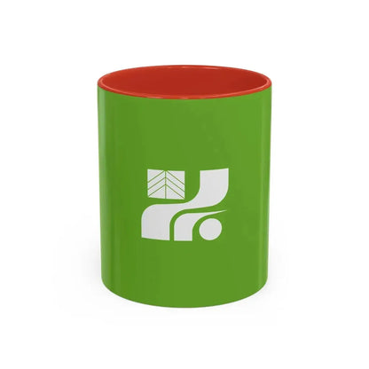 Flag of Tochigi Prefecture Japan - Accent Coffee Mug 11oz Red - Go Mug Yourself