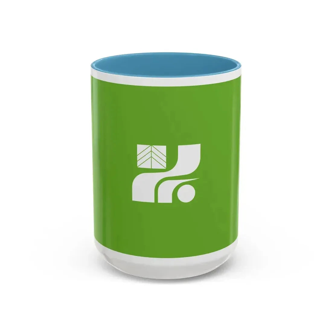 Flag of Tochigi Prefecture Japan - Accent Coffee Mug 15oz Light Blue - Go Mug Yourself