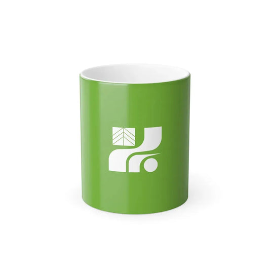 Flag of Tochigi Prefecture Japan - Color Changing Coffee Mug 11oz - Go Mug Yourself