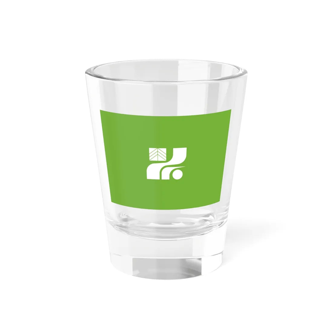 Flag of Tochigi Prefecture (Japan) Shot Glass 1.5oz 1.5oz - Go Mug Yourself