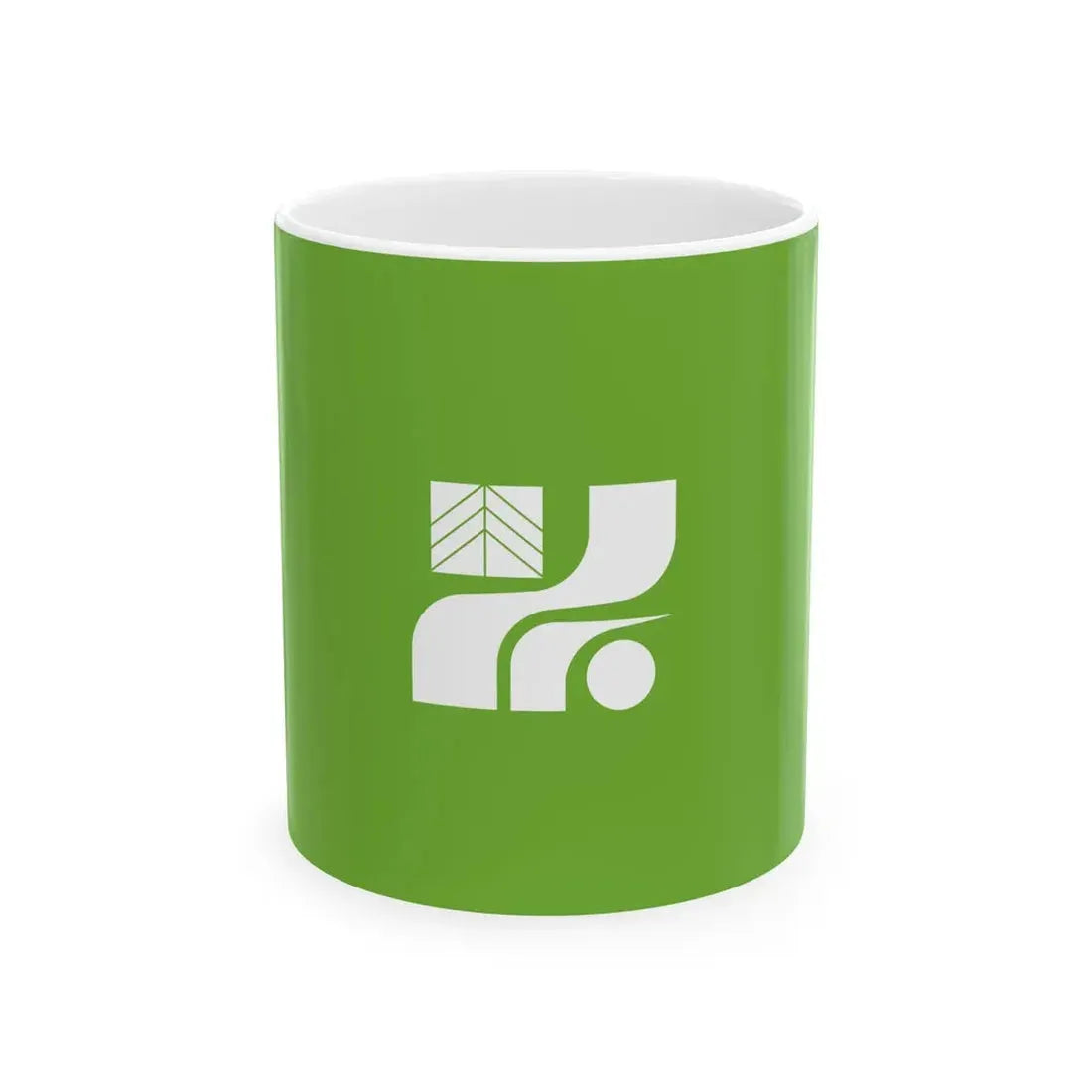 Flag of Tochigi Prefecture (Japan) White Coffee Mug 11oz - Go Mug Yourself