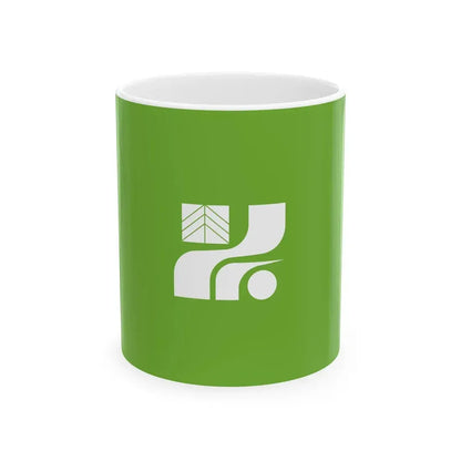 Flag of Tochigi Prefecture (Japan) White Coffee Mug 11oz - Go Mug Yourself
