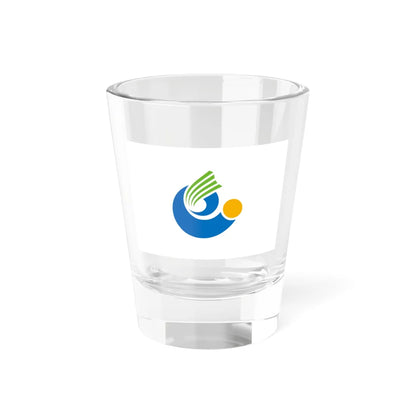 Flag of Tochigi Tochigi (Japan) Shot Glass 1.5oz 1.5oz - Go Mug Yourself