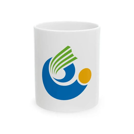 Flag of Tochigi Tochigi (Japan) White Coffee Mug 11oz - Go Mug Yourself