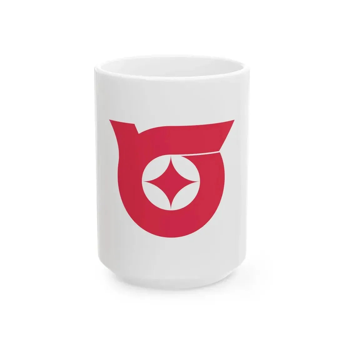 Flag of Toda Saitama (Japan) White Coffee Mug 15oz - Go Mug Yourself