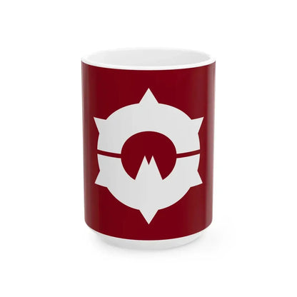 Flag of Toei Aichi (Japan) White Coffee Mug 15oz - Go Mug Yourself