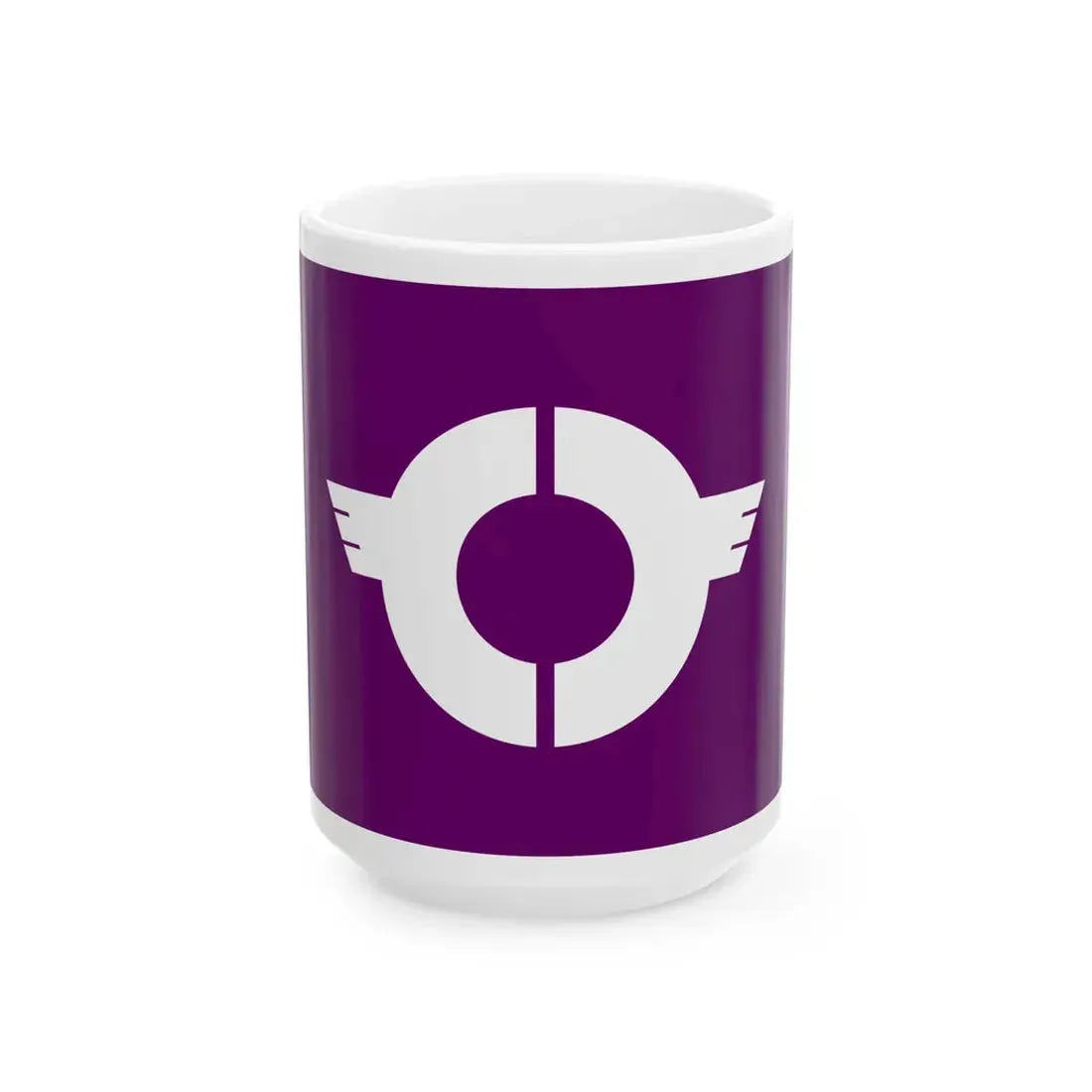 Flag of Togane Chiba (Japan) White Coffee Mug 15oz - Go Mug Yourself