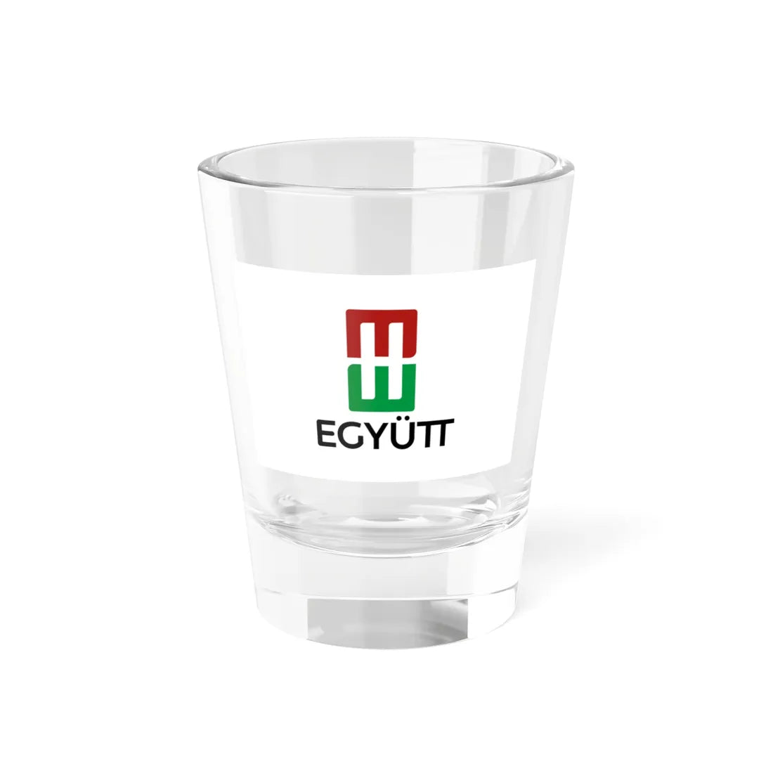 Flag of Together Hungary (Hungary) Shot Glass 1.5oz 1.5oz - Go Mug Yourself