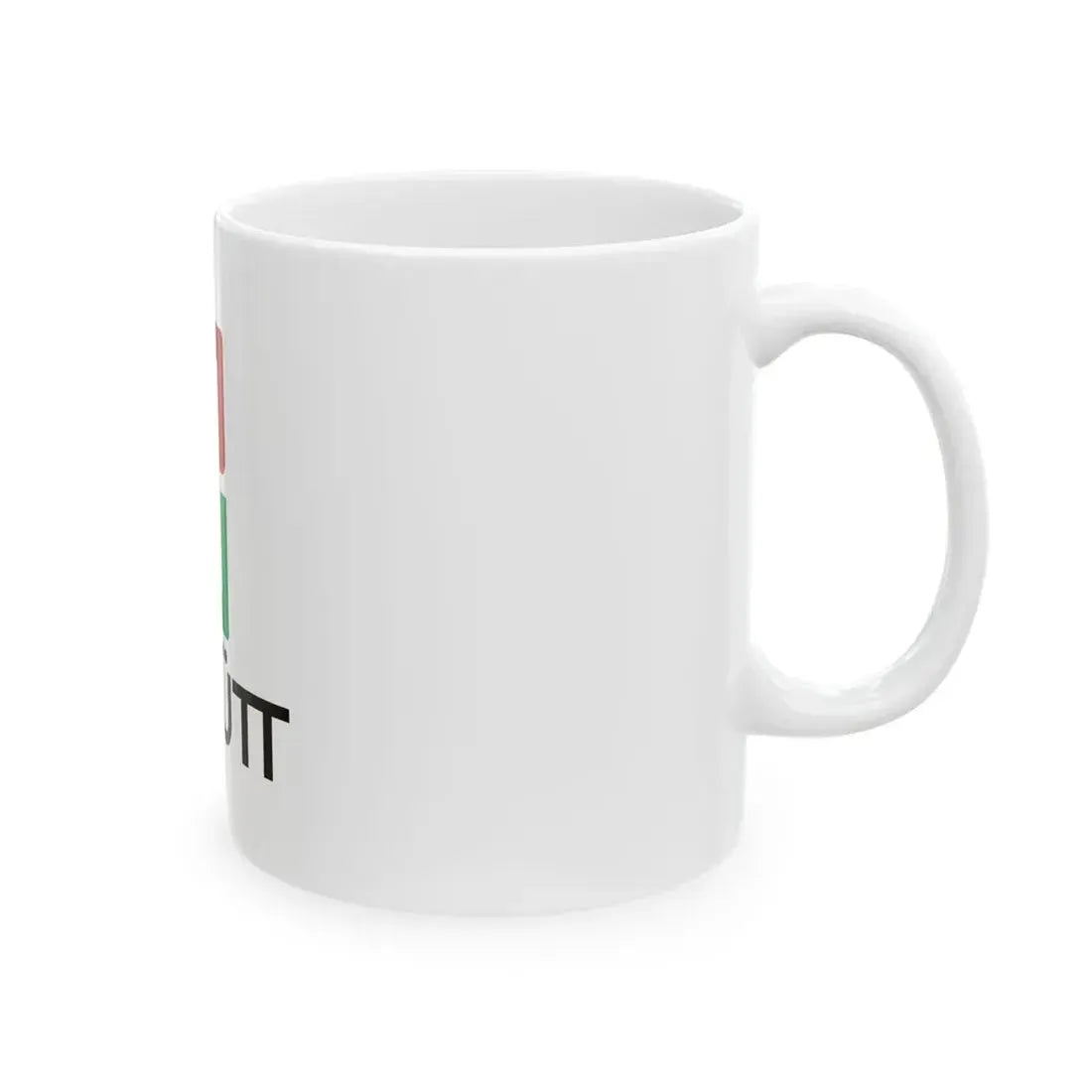 Flag of Together Hungary (Hungary) White Coffee Mug - Go Mug Yourself