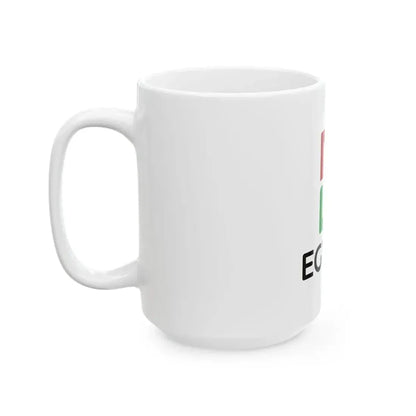 Flag of Together Hungary (Hungary) White Coffee Mug - Go Mug Yourself