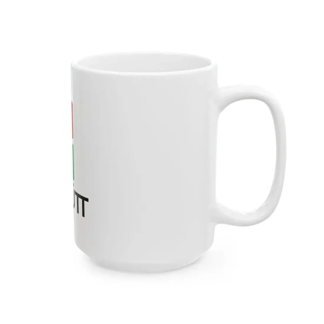 Flag of Together Hungary (Hungary) White Coffee Mug - Go Mug Yourself