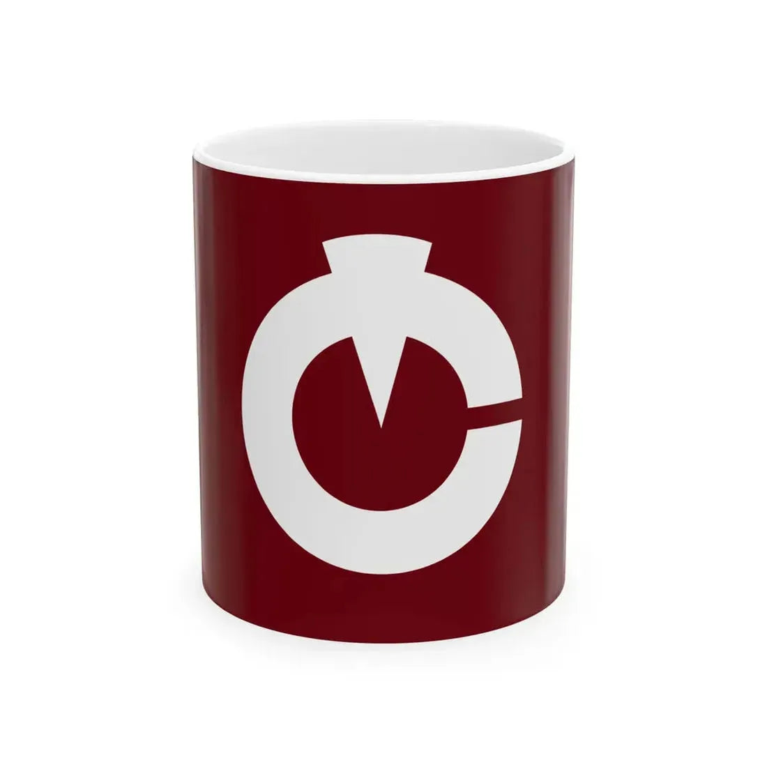 Flag of Togitsu Nagasaki (Japan) White Coffee Mug 11oz - Go Mug Yourself