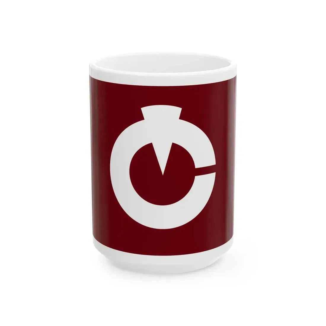 Flag of Togitsu Nagasaki (Japan) White Coffee Mug 15oz - Go Mug Yourself
