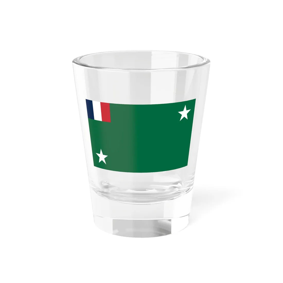 Flag of Togo 1957-1958 (France) Shot Glass 1.5oz 1.5oz - Go Mug Yourself