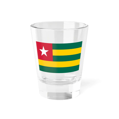 Flag of Togo (Togo) Shot Glass 1.5oz 1.5oz - Go Mug Yourself