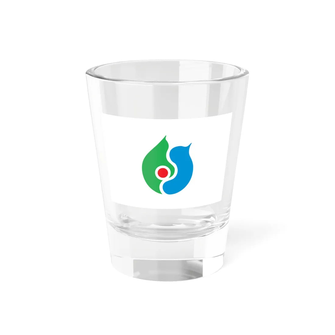 Flag of Tohoku Aomori (Japan) Shot Glass 1.5oz 1.5oz - Go Mug Yourself