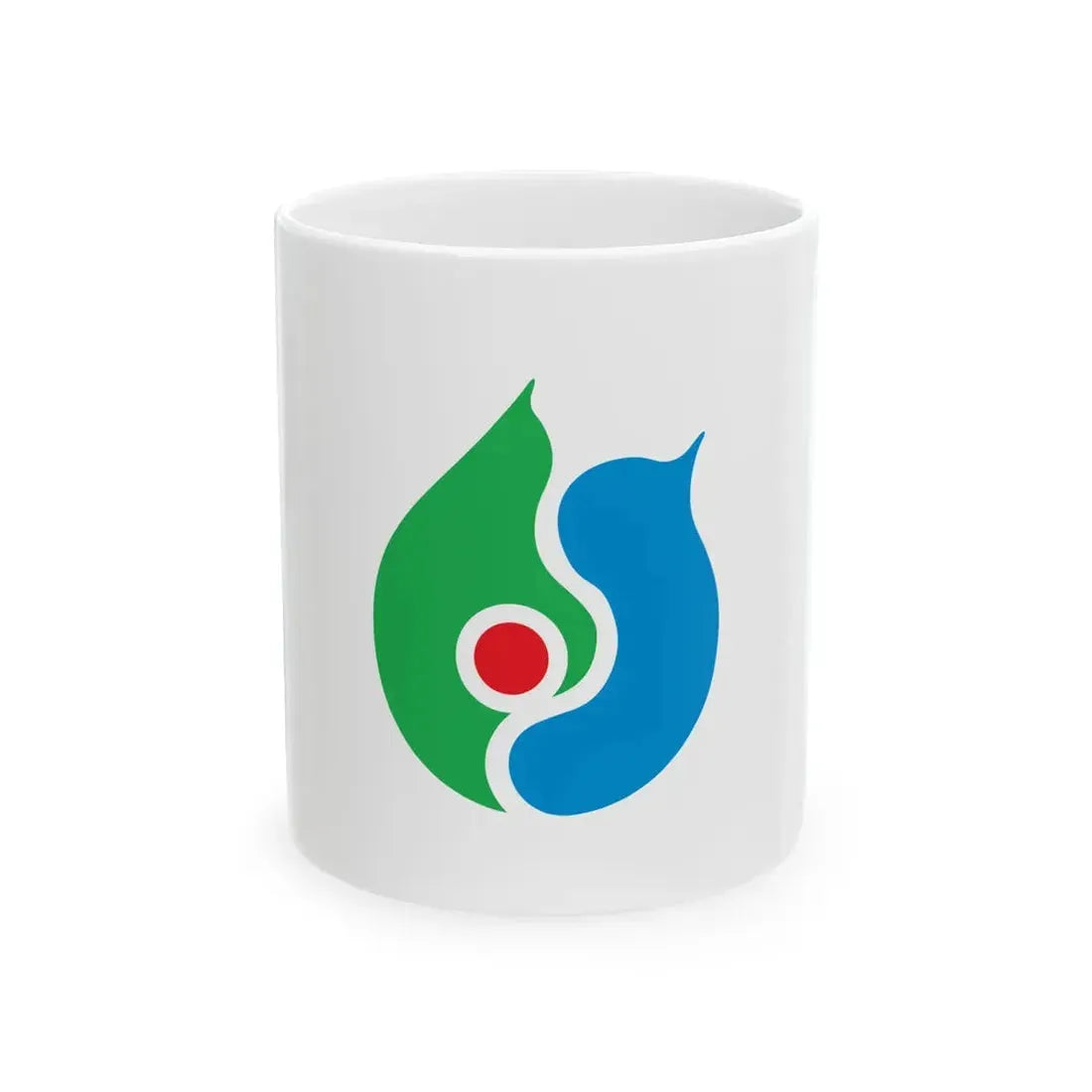 Flag of Tohoku Aomori (Japan) White Coffee Mug 11oz - Go Mug Yourself