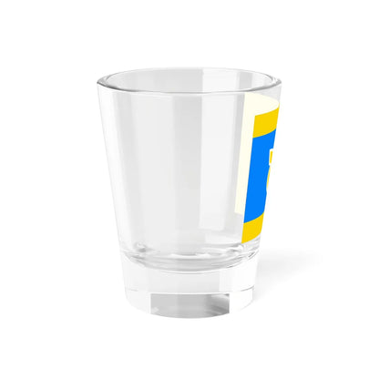 Flag of Toi Hokkaido 1968-2004 fringed (Japan) Shot Glass 1.5oz - Go Mug Yourself