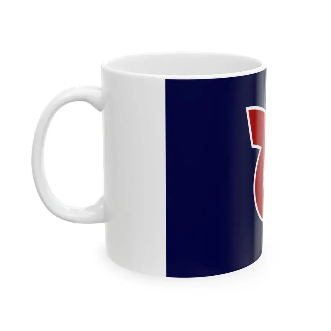 Flag of Toi Hokkaido 1968-2004 (Japan) White Coffee Mug - Go Mug Yourself
