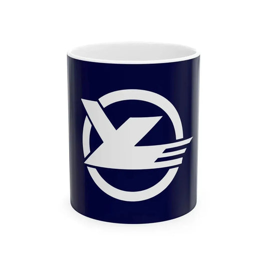 Flag of Toin Mie (Japan) White Coffee Mug 11oz - Go Mug Yourself