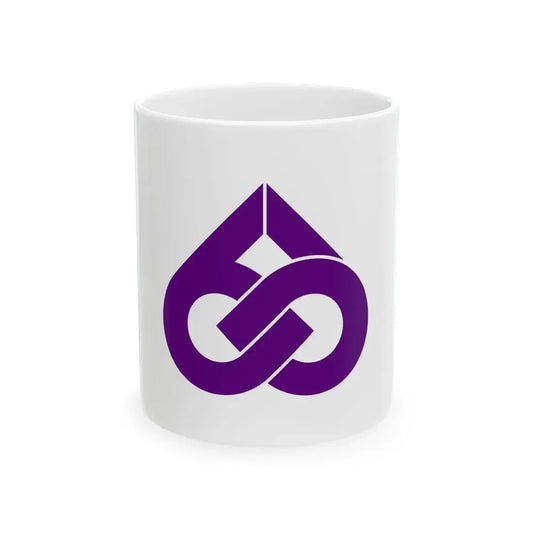 Flag of Tokai Aichi (Japan) White Coffee Mug 11oz - Go Mug Yourself