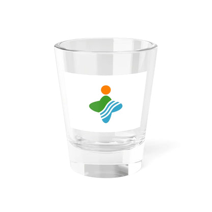 Flag of Tokamachi Niigata (Japan) Shot Glass 1.5oz 1.5oz - Go Mug Yourself