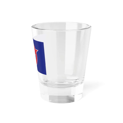 Flag of Tokashiki Okinawa (Japan) Shot Glass 1.5oz - Go Mug Yourself