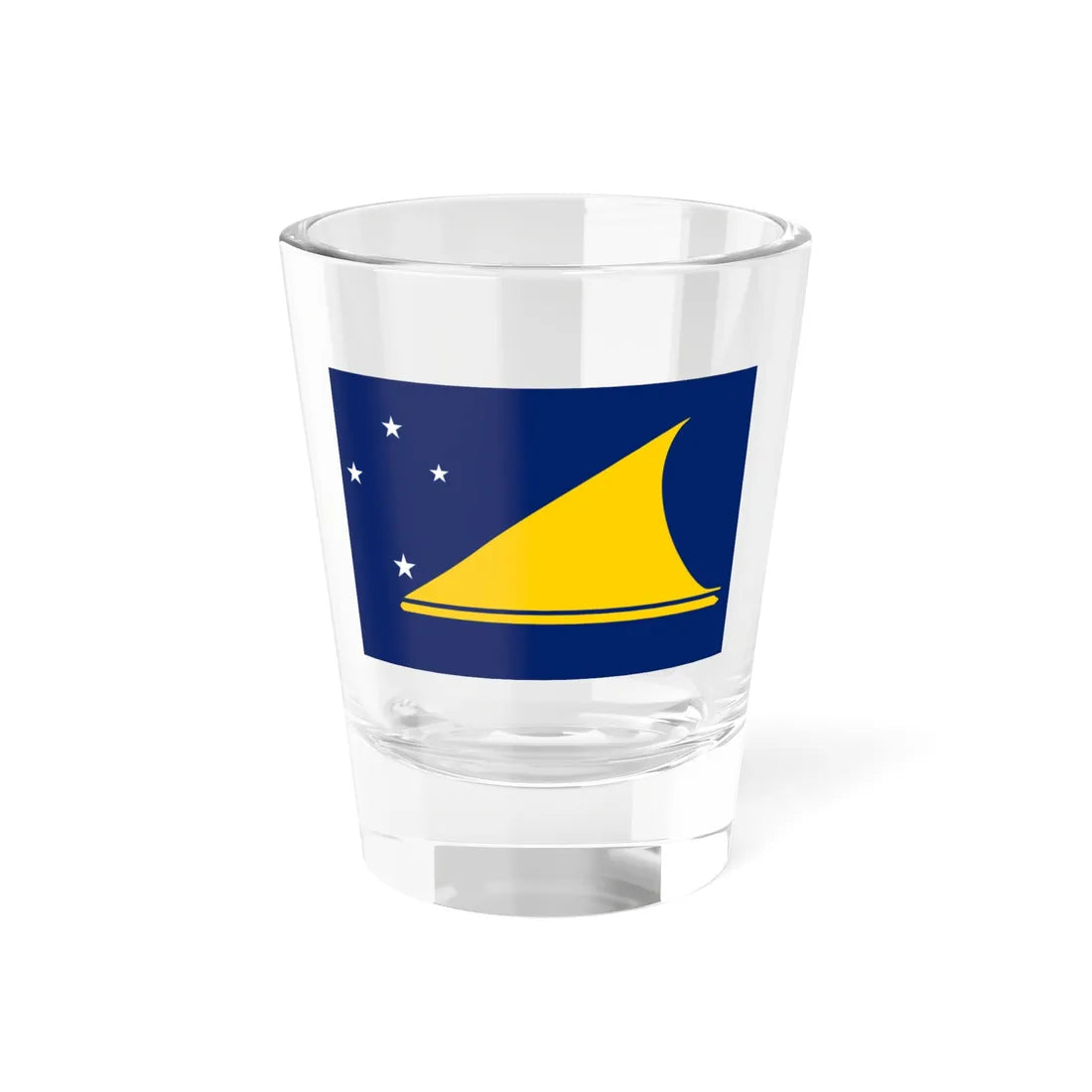 Flag of Tokelau 3-2 (New Zealand) Shot Glass 1.5oz 1.5oz - Go Mug Yourself