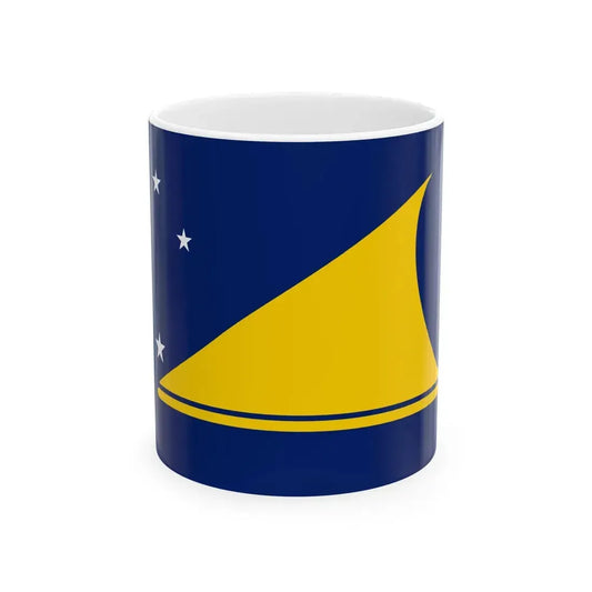 Flag of Tokelau 3-2 (New Zealand) White Coffee Mug 11oz - Go Mug Yourself