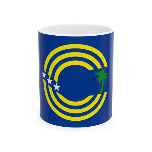 Flag of Tokelau local (New Zealand) White Coffee Mug 11oz - Go Mug Yourself