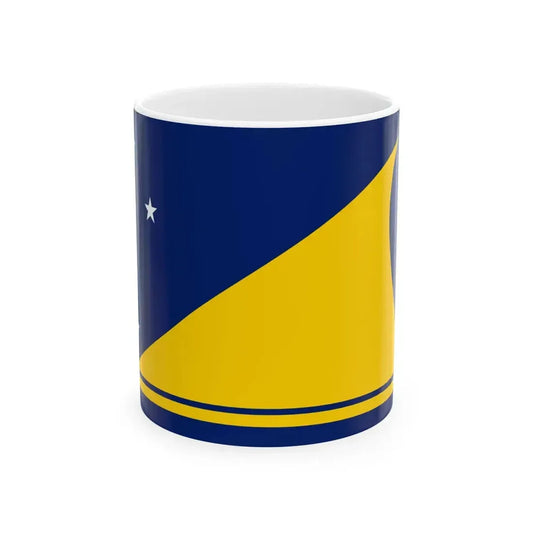 Flag of Tokelau (New Zealand) White Coffee Mug 11oz - Go Mug Yourself