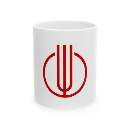 Flag of Toki Gifu (Japan) White Coffee Mug 11oz - Go Mug Yourself