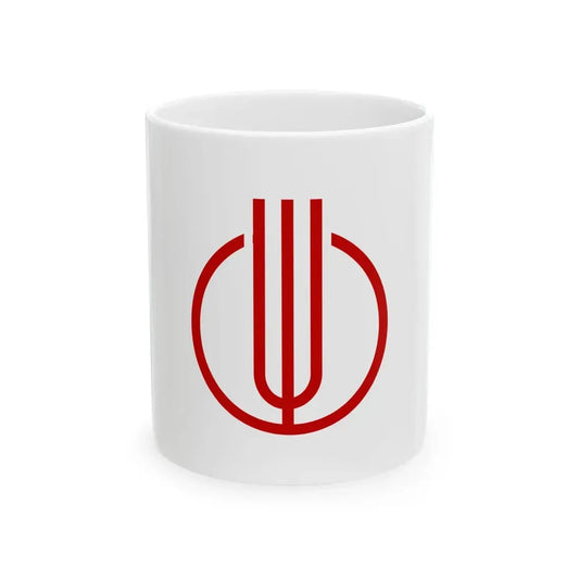 Flag of Toki Gifu (Japan) White Coffee Mug 11oz - Go Mug Yourself